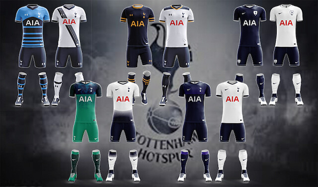 Tổng hợp trang phục của câu lạc bộ Tottenham Hotspur